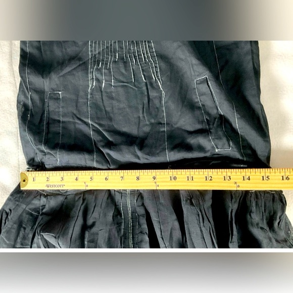 Chaundry K Women’s Dress Size Small Black Steampunk 100% Cotton NWT - Picture 11 of 14